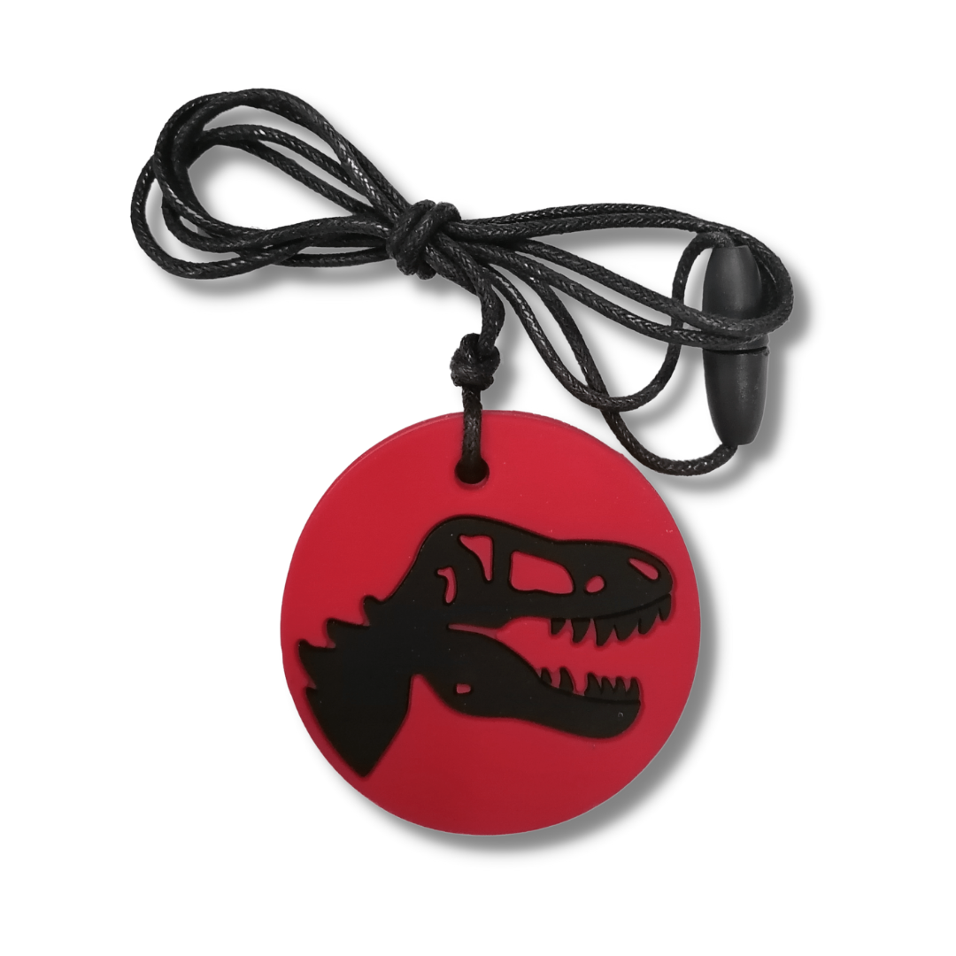 Dino Pendant Red