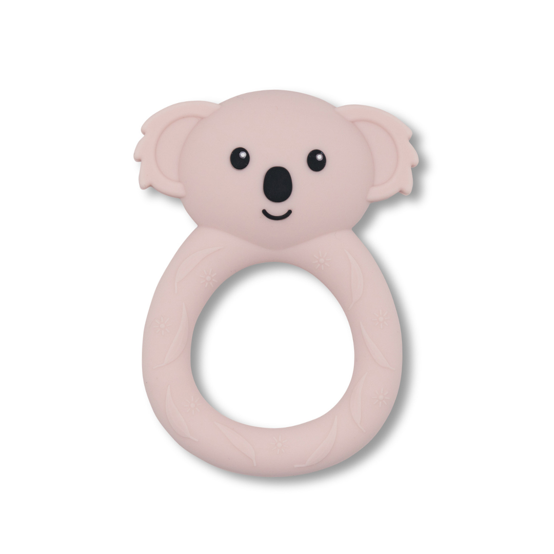 Koala Teether Pink Salt